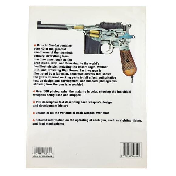Guns in Combat by Chris Bishop 1998 Hardcover Book Greatest Small Arms - Picture 4 of 5